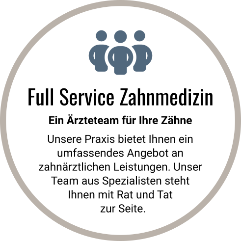 Wir sind für Sie da